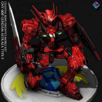 Gny 00f Gundam Astraea Type F Wallpaper Poster Image Kits