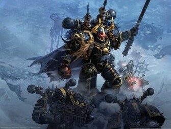 Marines Tanks Eldar Terran Drawn Tabletop Orks Last Stand Wa Wallpaper