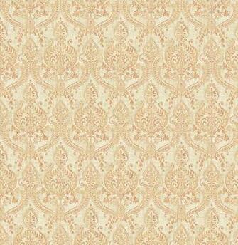 Show Details For Waverly Rust Petite Damask