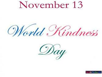 November World Kindness Day