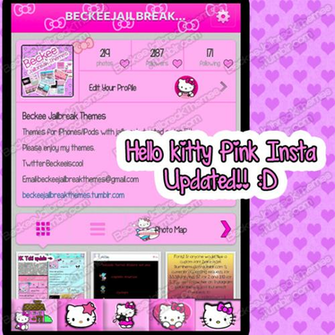 Update For Hello Kitty Pink Instagram