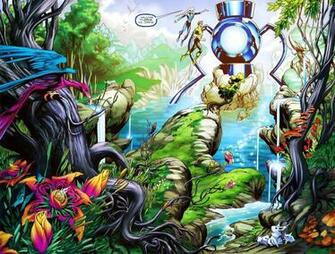 Blue Lantern Corps Computer Wallpaper Desktop Background