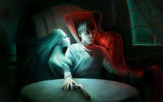 Good And Evil Girls Wallpaper From Demon