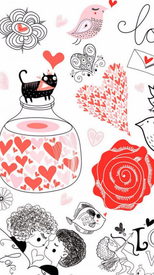 Romantic iPhone Wallpaper