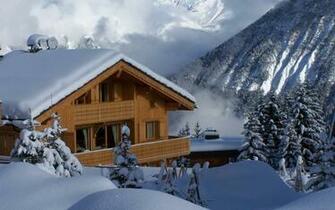 Winter In The Mountains Desktop Pc And Mac Wallpaper