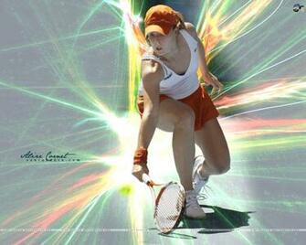Alize Cornet Wallpaper