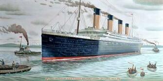 4k Wallpaper Waste Water Boats Ship Day Liner Titanic