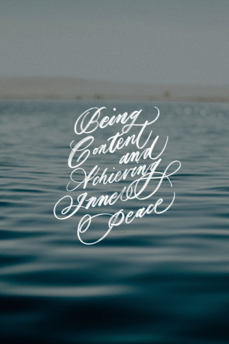 Being Content And Achieving Inner Peace Wallpaper Calm Artwork