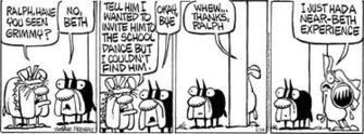 Goose And Grim Mother Funny Humor Comicstrip Wallpaper
