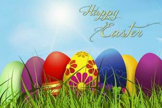 Easter Wallpaper Feature The Bunny Jelly Beans Eggs