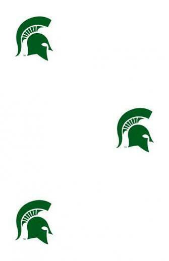 Michigan State Spartans Logo Wallpaper Double Roll