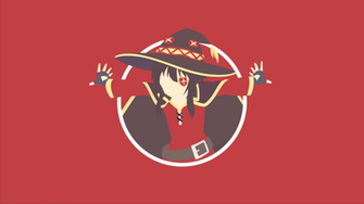 Megumin Konosuba Minimal Wallpaper By Max028