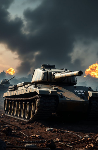 King Tiger Tank Wallpaper