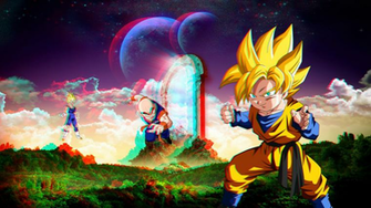 Dbz Wallpaper In Full HD 1080p 3d By Boeingfreak Fan Art