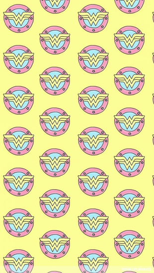 Install This Drawn Wonder Women Logo Whatsapp Wallpaper