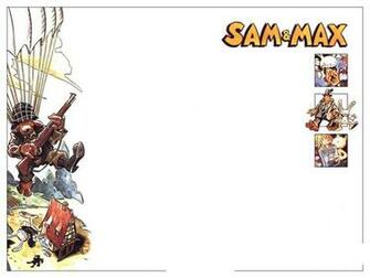 Cartoon Sam And Max Wallpaper