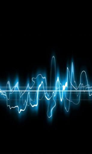 Free download View bigger Sound Wave Live Wallpaper for Android