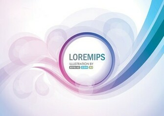 Cool Background With Circle For Text Vector Graphics