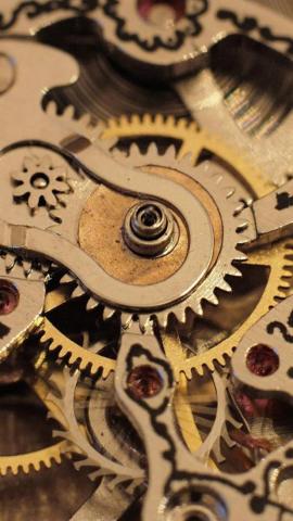 Watch Mechanism iPhone 5s Wallpaper