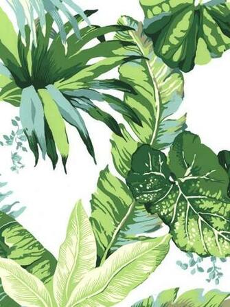 Inspired By The Beverly Hills Hotel Palm Leaf Wallpaper Style Scout