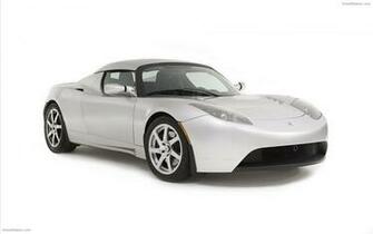 Wallpaper Image Description For Tesla Roadster Sport Car Pictures
