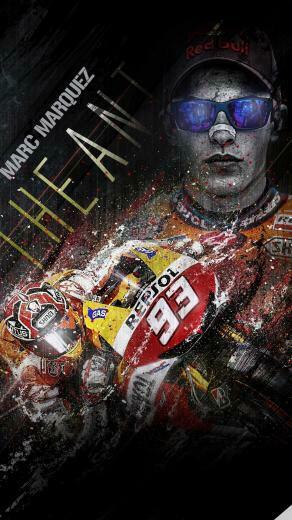 Marc Marquez Honda iPhone Wallpaper iPhonewallpaper