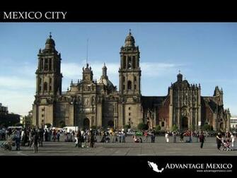 Mexico City Zocalo Wallpaper Desktop Image