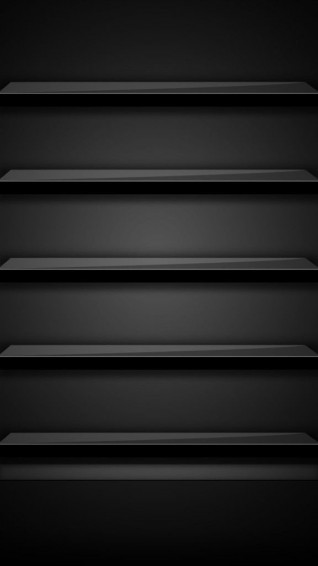 iPhone Shelves Wallpaper