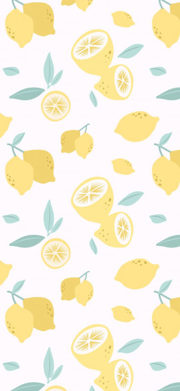 Lemons iPhone Wallpaper Cute Summer Simple
