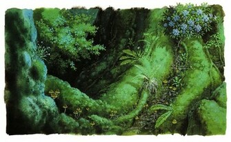 Princess Mononoke Background Design