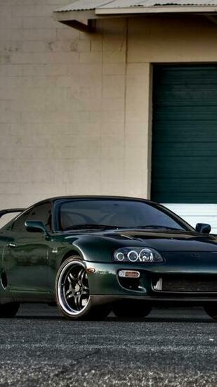Toyota Supra Wallpaper For iPhone Plus