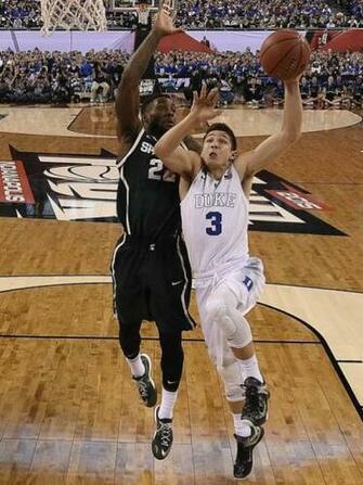 Duke Guard Grayson Allen Goes To The Hoop Against Michigan State