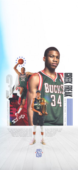 Giannis Wallpaper From Rookie To Champ Crisp Nbaallstar R