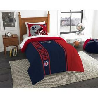 New England Patriots Twin Comforter And Sham