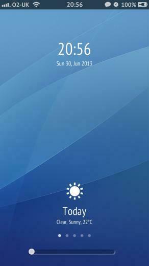 iPhone 5s Dynamic Wallpaper Theme
