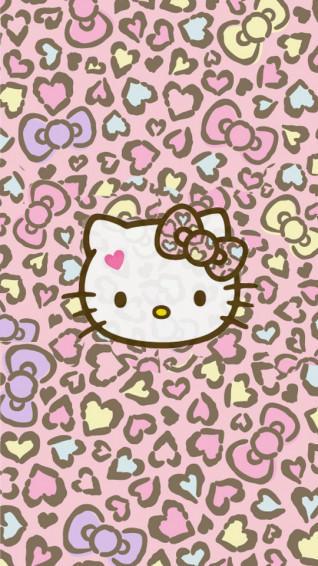 Love Pink Hello Kitty Wallpaper