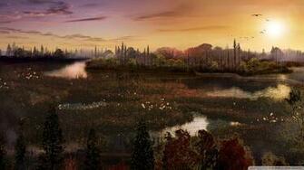 Wetland 4k HD Desktop Wallpaper For Ultra Tv Wide
