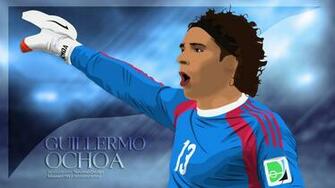 Guillermo Ochoa Vector By Bluezest1997