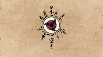 Minimalist Sharingan Wallpaper By Santids1408