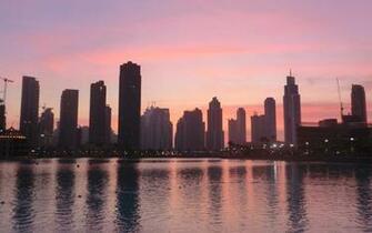 Downtown Dubai Skyline Wallpaper Widescreen Desktop Macbook Retina