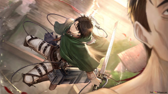 Attack On Titan Levi Ackerman For The Kill 4k Wallpaper