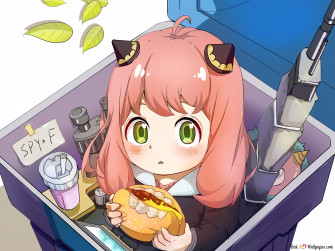 Details Anya Spy X Family Wallpaper