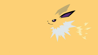 Jolteon Minimalistic Wallpaper By Browniehooves