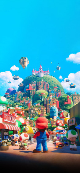 Made A Mobile Wallpaper From The New Super Mario Bros Poster