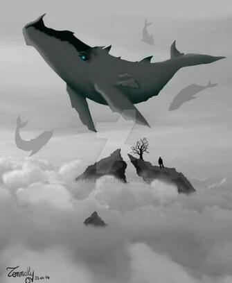 Flying Whales Gojira Fanart By Tennaly