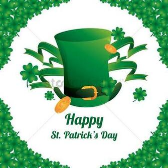 Happy St Patrick S Day Wallpaper Vector Image