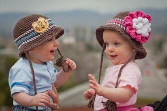 Cute Twins Babies Wallpaper Image HD Buzz
