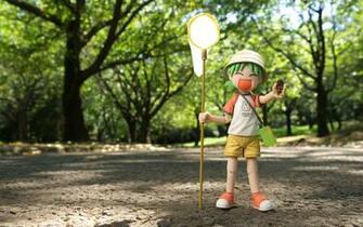 Cicada Dolls Toy Theme Photography Wallpaper Outdoor Woods