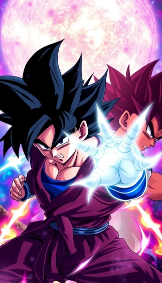 Black Goku Mobile Wallpaper