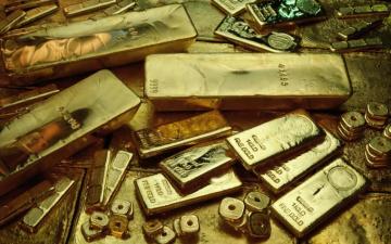 Different Gold Bullion Wallpaper And Image